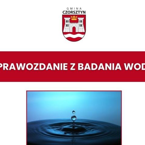 Sprawozdanie z badania wody
