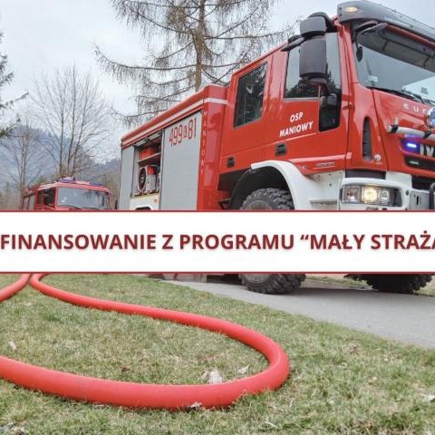 Dofinasowanie dla Młodzieżowych Drużyn Pożarniczych z Programu "Mały Strażak"