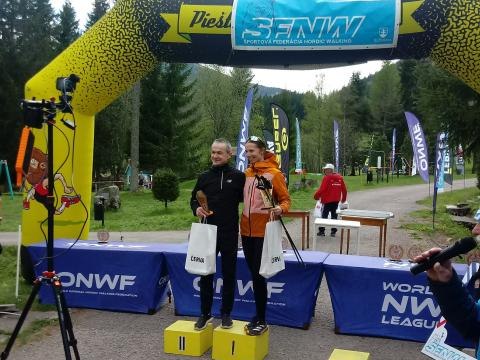 Zbigniew Jaworski zwycięzcą Otwartych Mistrzostw Słowacji w Nordic Walking