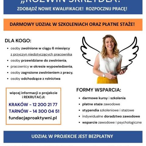 Dołącz do projektu „Rozwiń SKRZYDŁA!”