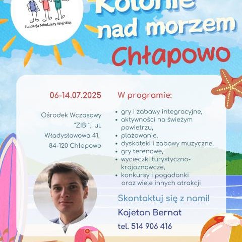 Kolonie letnie dla dzieci rolników