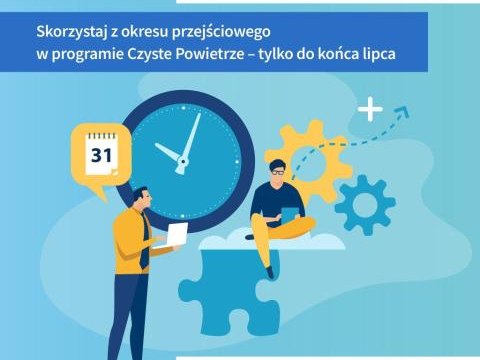 Kończy się okres przejściowy w programie Czyste Powietrze w naborze trwającym od 31.03.2025 r.
