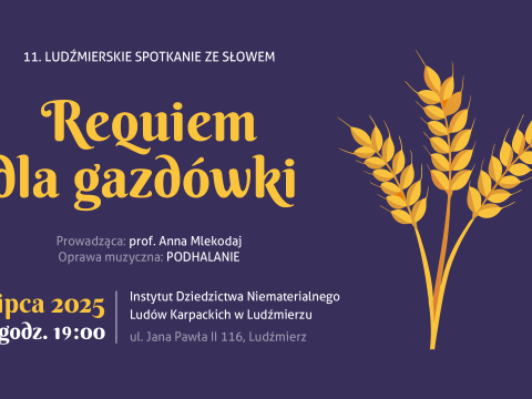 Requiem dla gazdówki - Ludźmierskie Spotkanie ze Słowem