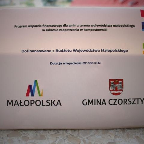 Informacja o wydawaniu kompostowników