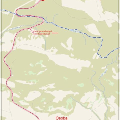 Inwestor Powiatowy Zarząd Dróg w Nowym Targu informuje o zamknięciu drogi powiatowej nr 1638K Krośnica – Sromowce Niżne