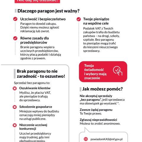 Zamiast mandatu – uśmiech i ulotka z przesłaniem