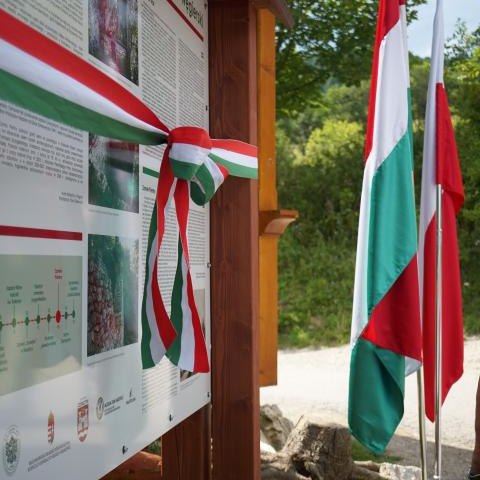 Odsłonięcia tablicy Szlaku Polsko-Węgierskiego