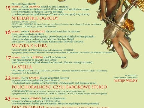 Trzynasta edycja festiwalu muzyki dawnej BAROK NA SPISZU