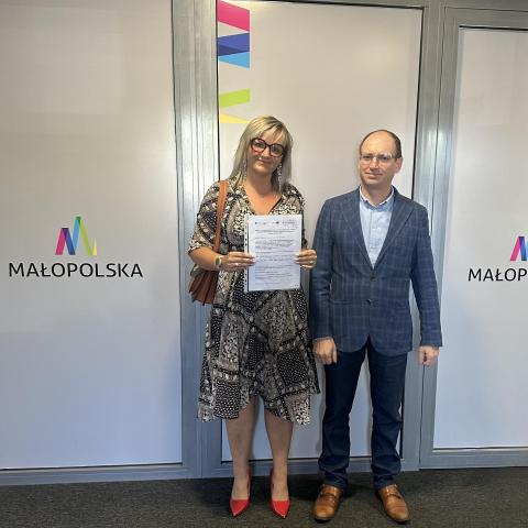 Podpisano umowę o dofinansowanie projektu pn. „Budowa PSZOK w miejscowości Maniowy”