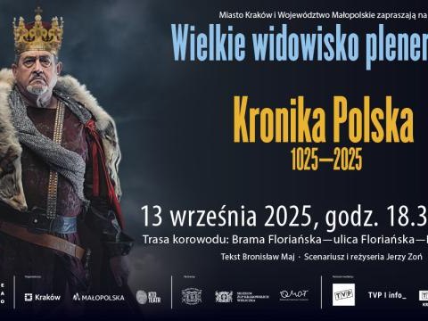 Królewskie widowisko na ulicach Krakowa! Przed nami „Kronika Polska 1025–2025”
