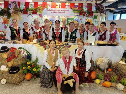 KGW Kluszkowce na PGE Narodowym w Warszawie - finał ogólnopolskiego konkursu Bitwa Regionów