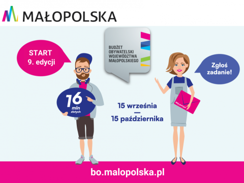 16 mln złotych czeka na Wasze pomysły!