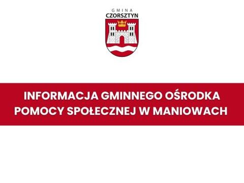 Informacja Gminnego Ośrodka Pomocy Społecznej