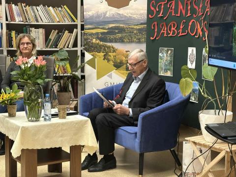 Spotkanie autorskie ze Stanisławem Jabłońskim w Kluszkowcach