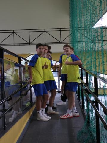 Gminne Igrzyska Młodzieży Szkolnej w halowej piłce nożnej dziewcząt i chłopców