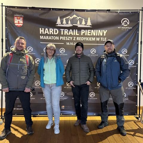 HardTrail Pieniny Jesień 2025 – z redykiem w tle