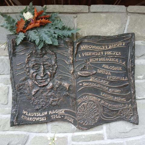 Odsłonięcie tablicy pamięci Władysława Macieja Krakowskiego