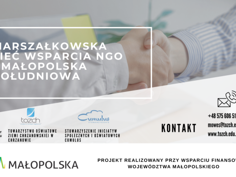 Marszałkowska Sieć Wsparcia NGO – Małopolska Południowa