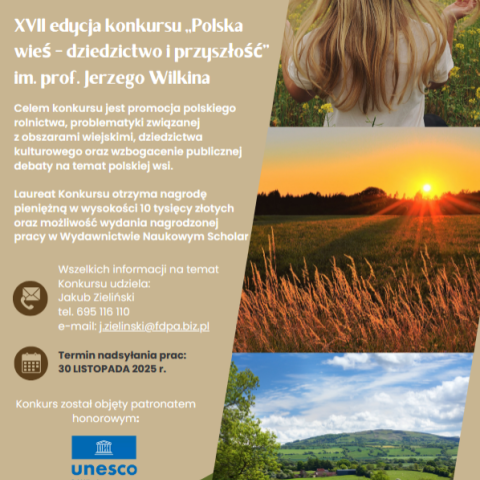 „Polska wieś – dziedzictwo i przyszłość”