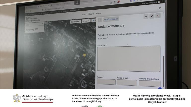 Ocalić historię zatopionej wioski - Etap I  digitalizacja i udostępnienie archiwalnych zdjęć Starych Maniów (2).jpg