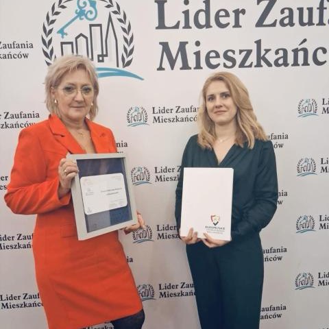 Gminna Biblioteka Publiczna w Kluszkowcach z tytułem „Lidera Zaufania Mieszkańców”