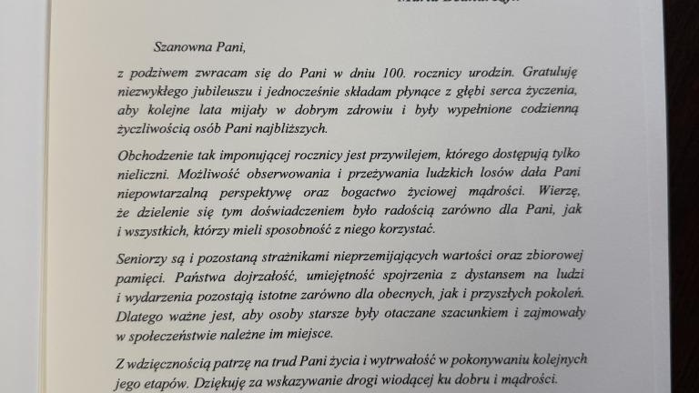 Z wizytą u Jubilatki Pani Marii Bednarczyk w dniu 100 urodzin (1).jpeg
