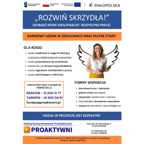 Projekt „Rozwiń SKRZYDŁA!”