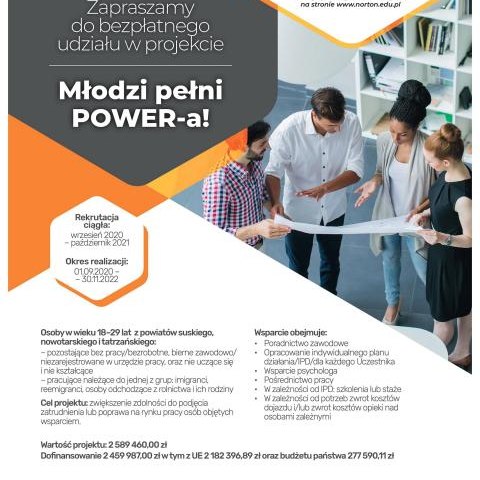 Projekt unijny „Młodzi pełni Power-a!”