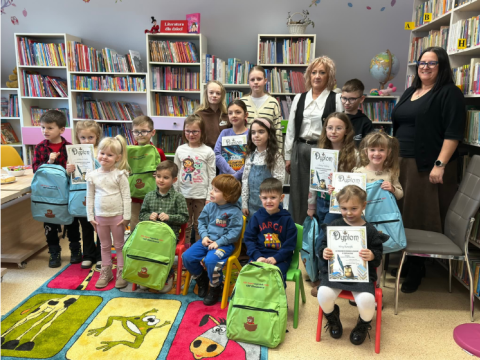 Najaktywniejsi Czytelnicy 2025 Roku nagrodzeni w Bibliotece w Kluszkowcach