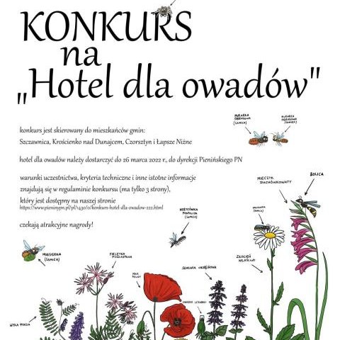 Konkurs "Hotel dla owadów"