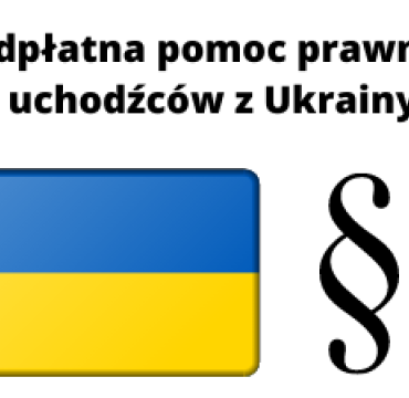 Nieodpłatna pomoc prawna dla uchodźców z Ukrainy