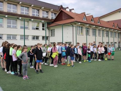 Gminne zawody  w czwórboju lekkoatletycznym dziewcząt i chłopców