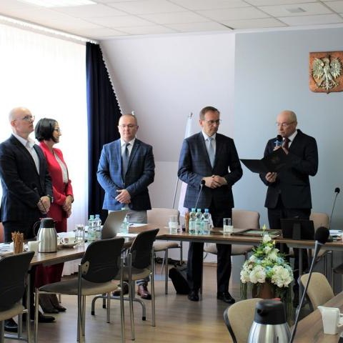 Podziękowania dla Pana Edwarda Siarki - Sekretarza stanu Ministerstwa Klimatu i Środowiska