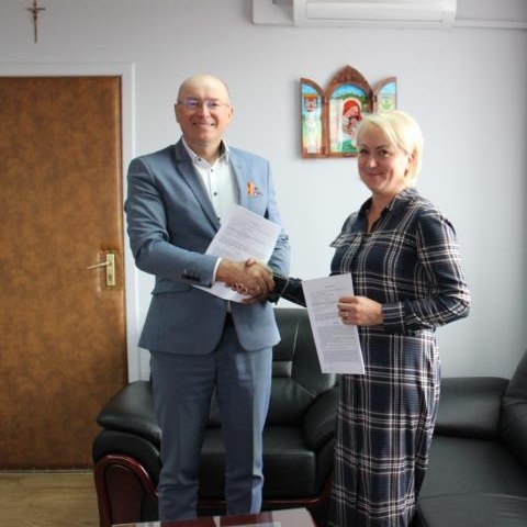 Przebudowa drogi gminnej w Kluszkowcach - podpisanie umowy z wykonawcą