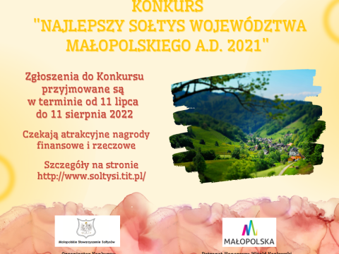 Konkurs "Najlepszy Sołtys Małopolski A.D. 2021"