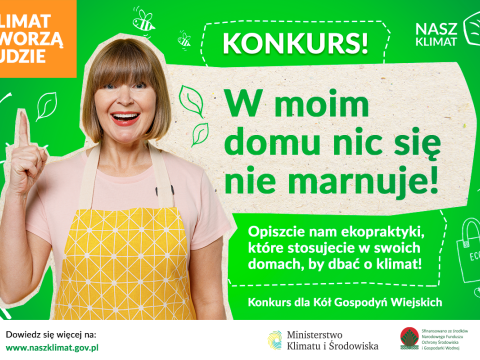 Konkurs dla Kół Gospodyń Wiejskich „W moim domu nic się nie marnuje”