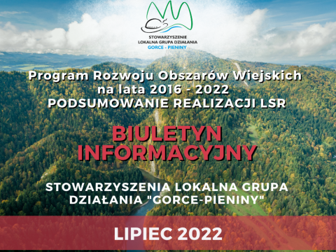 Program Rozwoju Obszarów Wiejskich na lata 2016 - 2022 - podsumowanie realizacji LSR