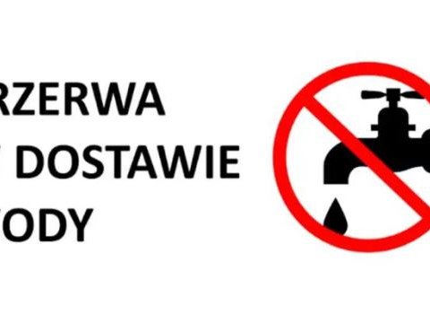 OGŁOSZENIE  O PRZERWACH W DOSTAWIE WODY