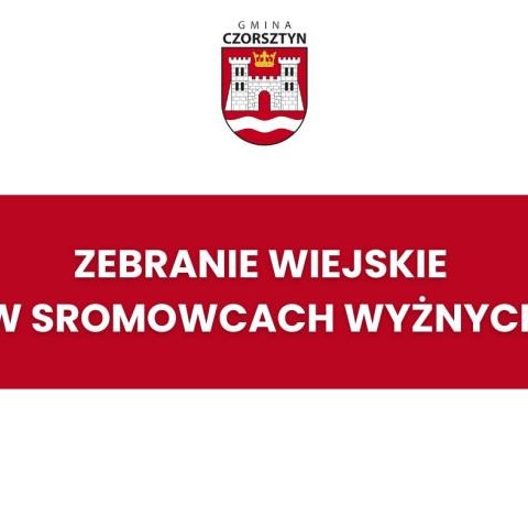 Zebranie wiejskie w Sromowcach Wyżnych