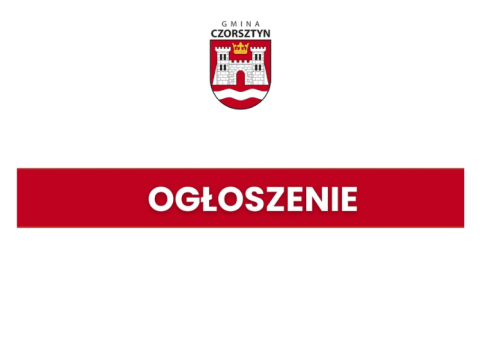 Ogłoszenie o spotkaniu dla podatników tzw. dużej spółki leśnej w Mizernej