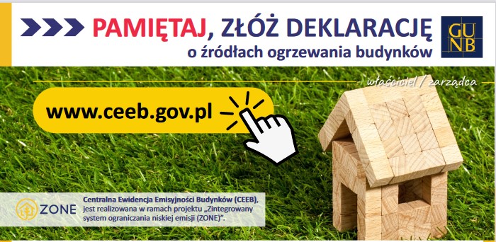 Centralna Ewidencja Emisyjności Budynków - z dniem 1 lipca 2021 r. obowiązkowe deklaracje dla właścicieli i zarządców budynku